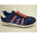 Zapatos de deporte casual azul retro de los hombres calzado